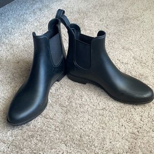 Sam Edelman Black Waterproof Rain Boots - Size 9